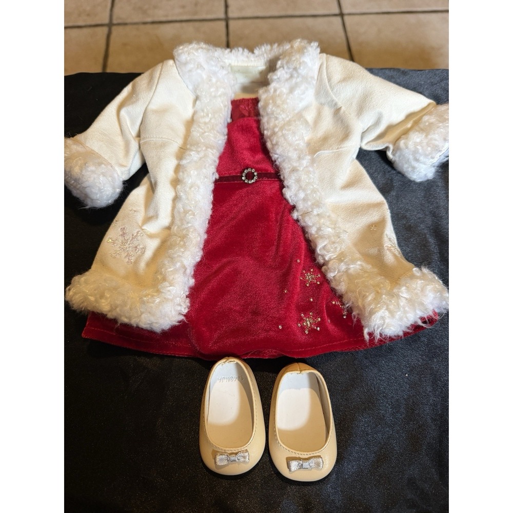 American Girl Retired Radiant Gemstone Dress And Jacket W/ Shoes 2003